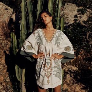 Zara Embroidered dress